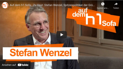 Stefan Wenzel auf dem h1 Sofa